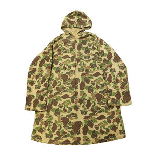 Vintage American Field camo hooded pullover jacket hunting